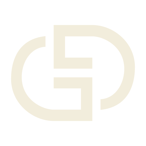 Das D und G Logo in Beige